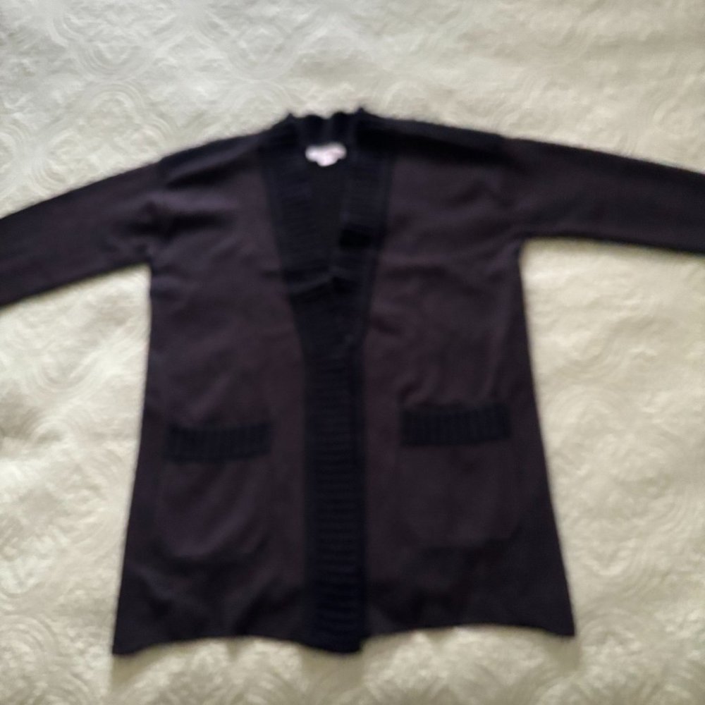 Label + Thread Brand Ladies 100% Merino Wool Cardigan Size Large